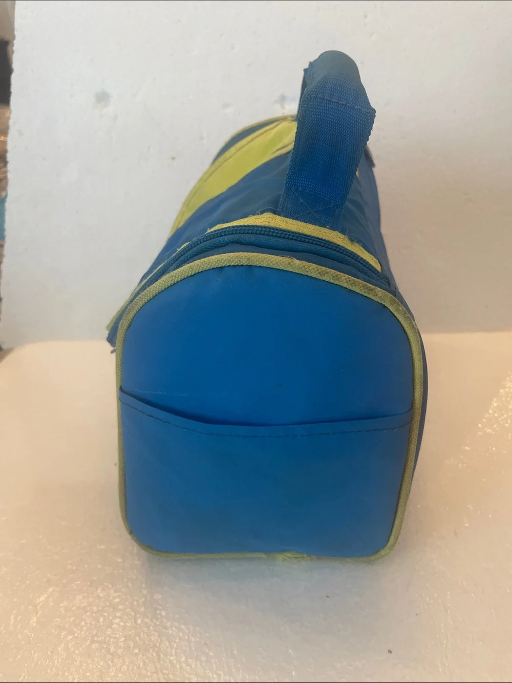 Y2K California Innovations Insulated Lunch Bag cooler travel tote handle blue